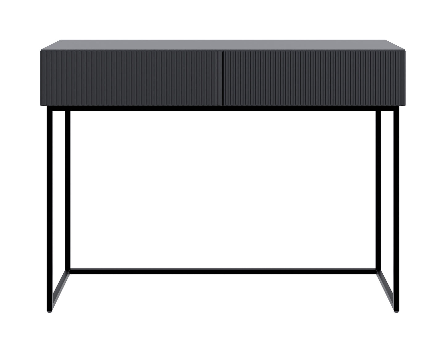 Konsole Velda 110/79/40 cm melns/melns