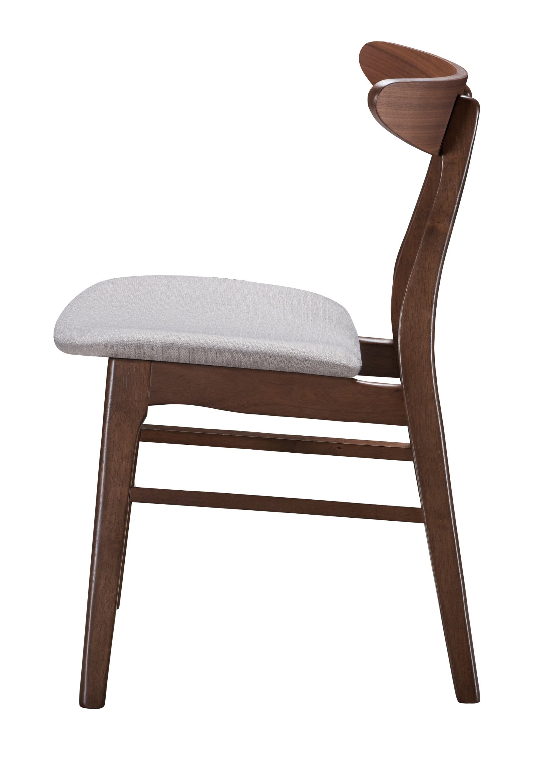 Krēsls Gudli 77/49/52 cm rieksts/bēšs - N1 Home