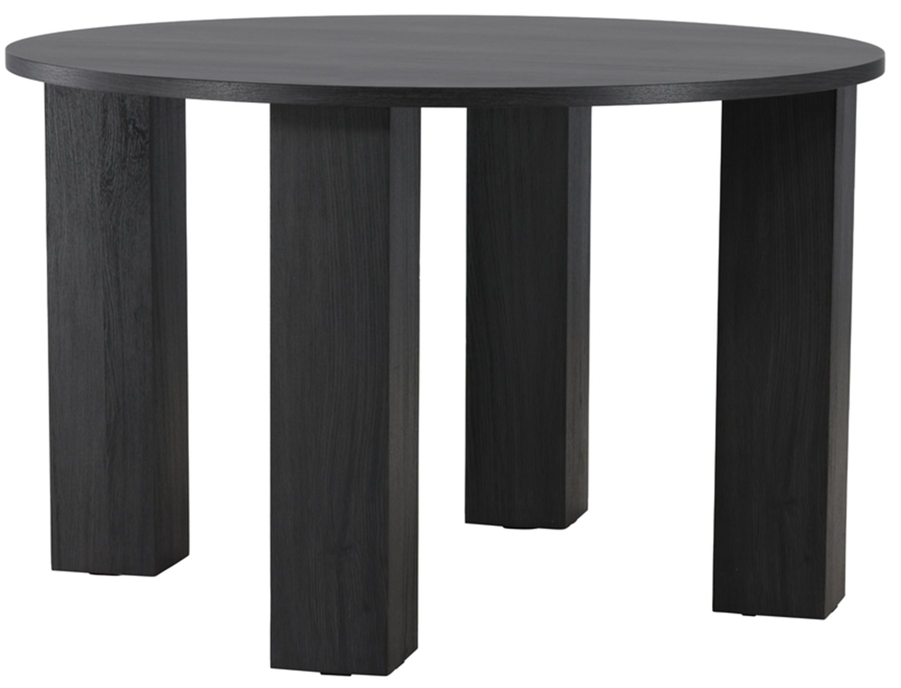 Galds Junas 120/120/75 cm melns - N1 Home