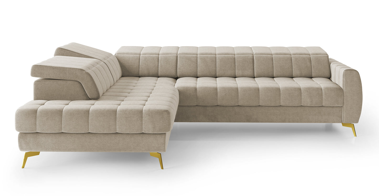 Dīvāns Perso 70/263/208 cm Castel 15 - N1 Home