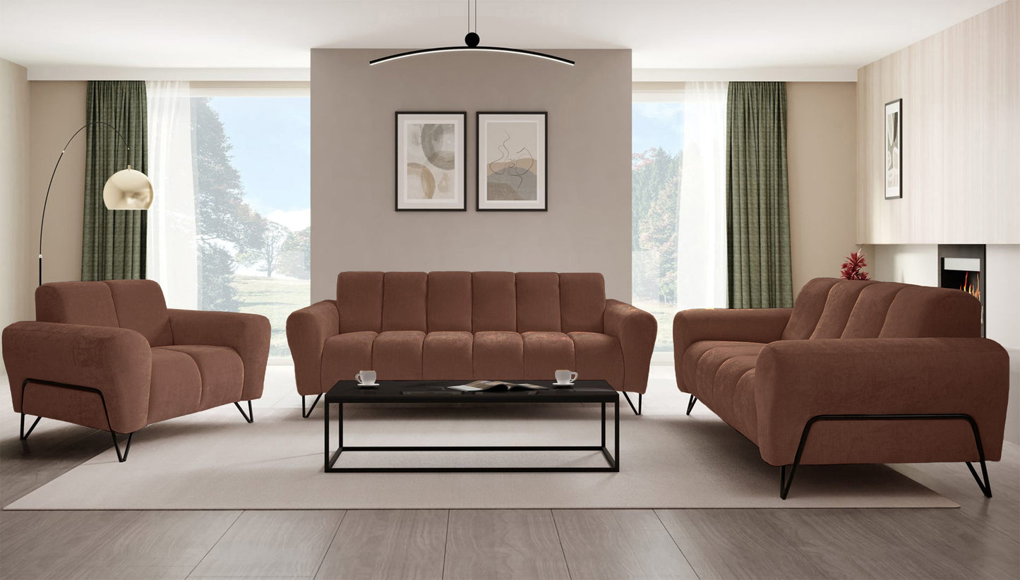 Dīvāns Volio 83/220/98 cm Storm 54 - N1 Home