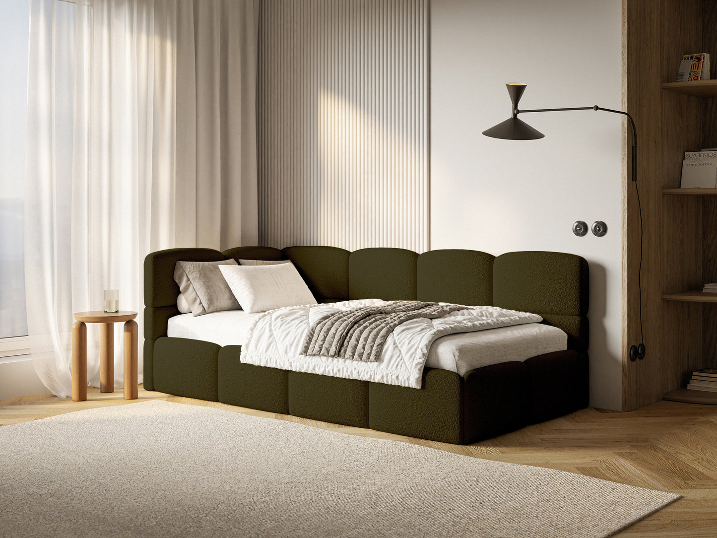 Gulta ar matraci Clod 220/88/110 cm Legend 05 - N1 Home