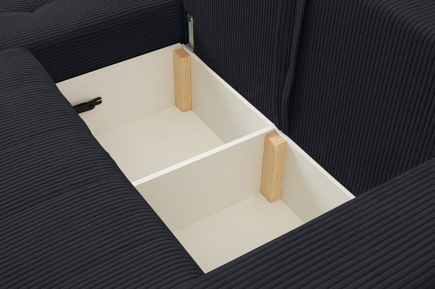 Dīvāns Mailes 86/245/143 cm Poso 34 - N1 Home