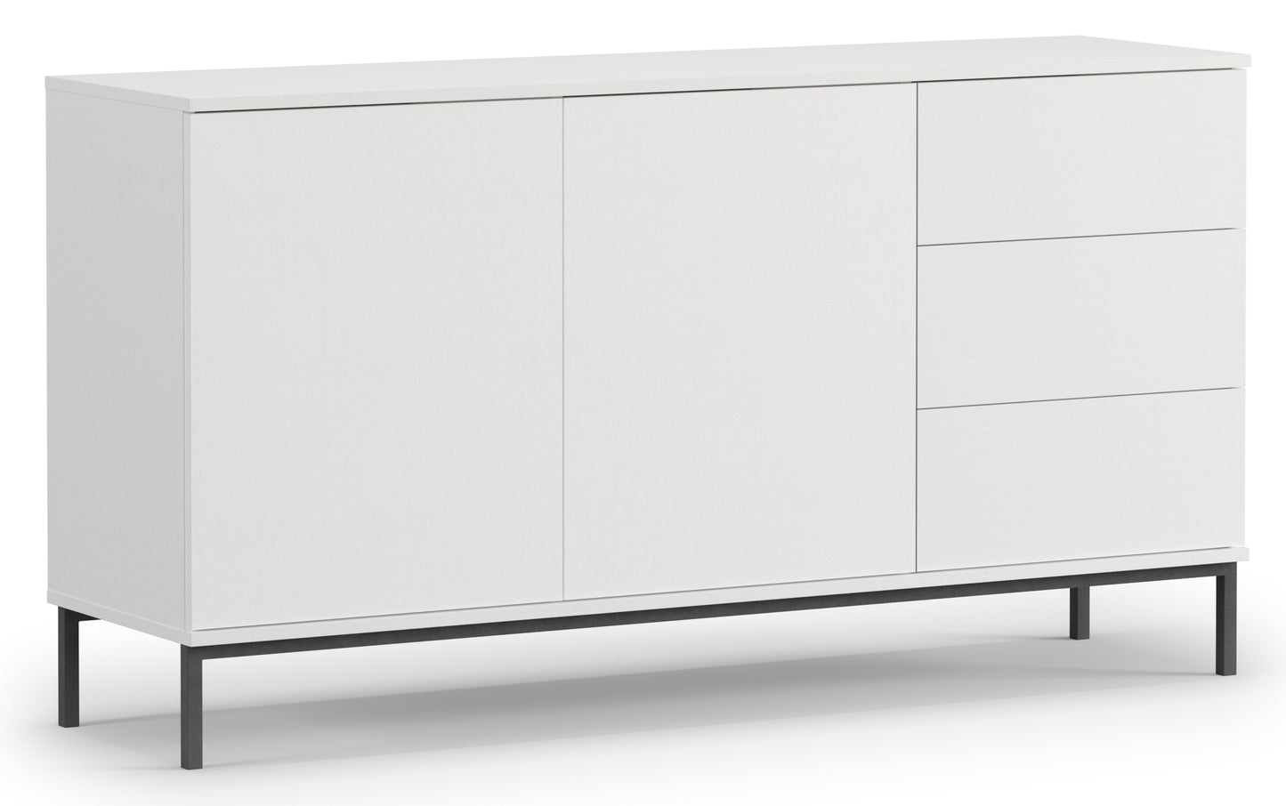 Kumode Polka 80/150/41 cm balts - N1 Home