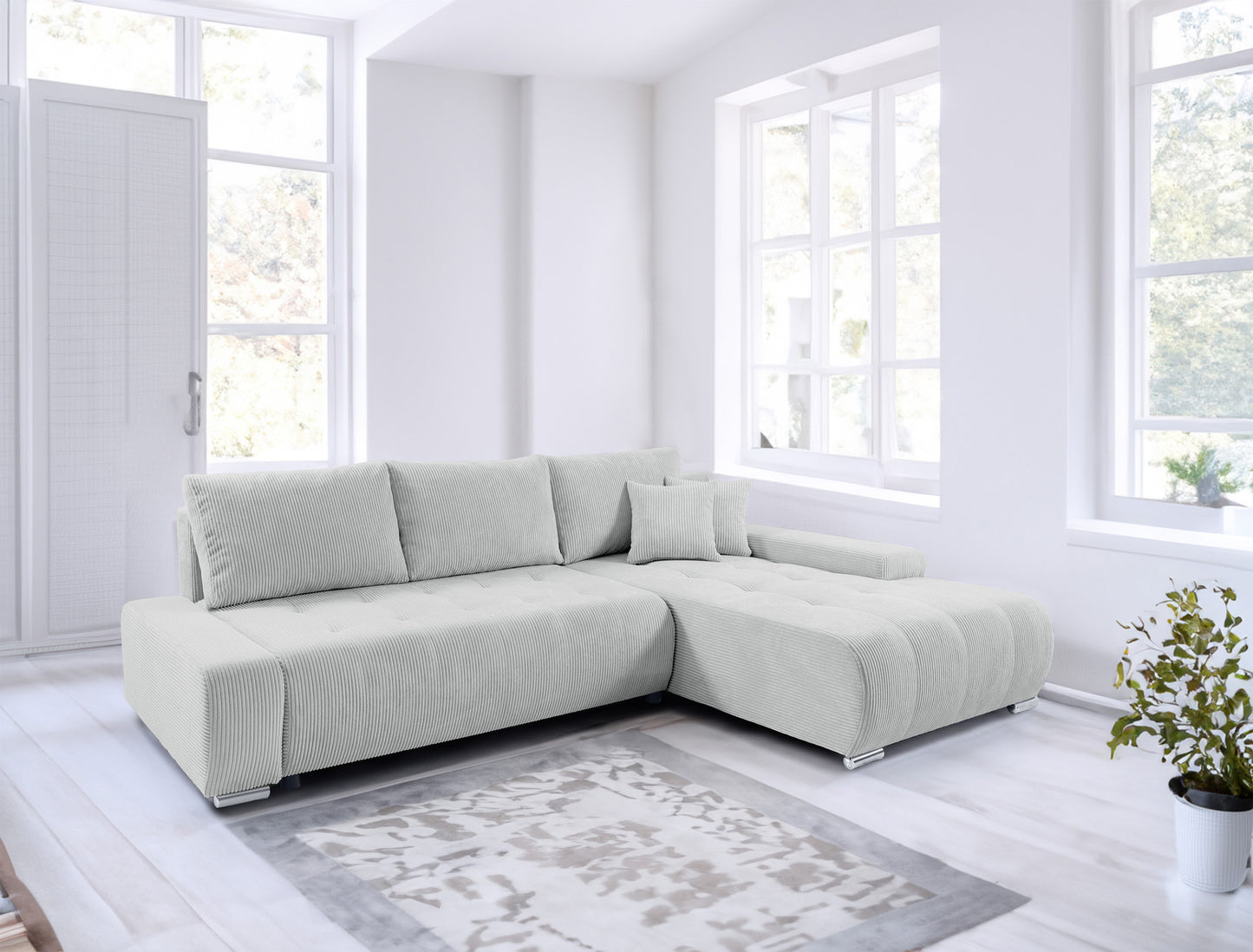 Dīvāns Magli 85/265/185 cm Poso 55