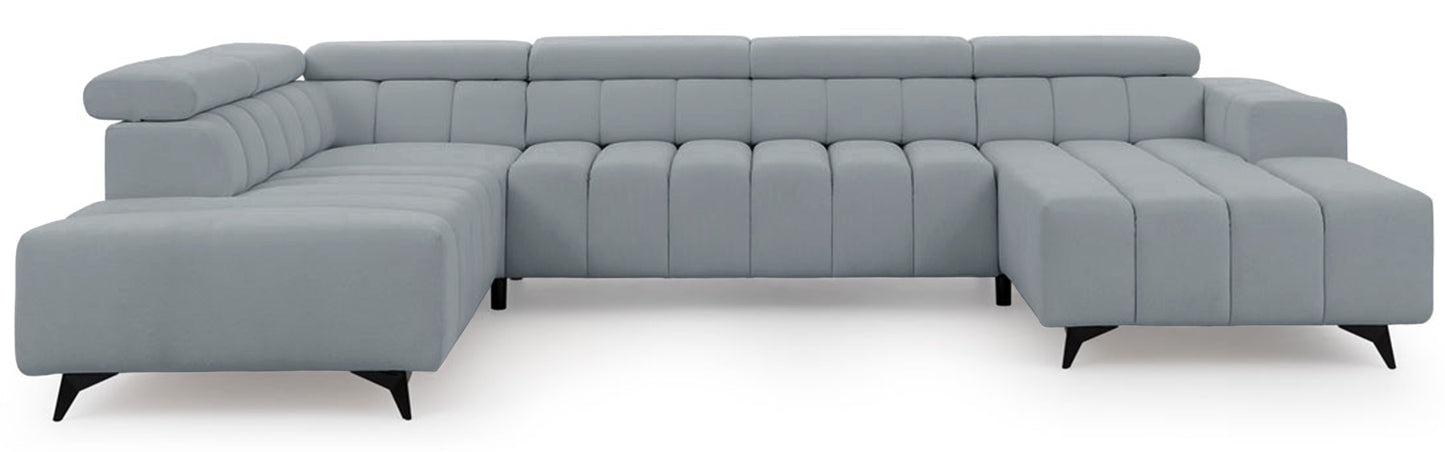 Dīvāns Roggus U 79/356/234 cm Sicuro 70 - N1 Home