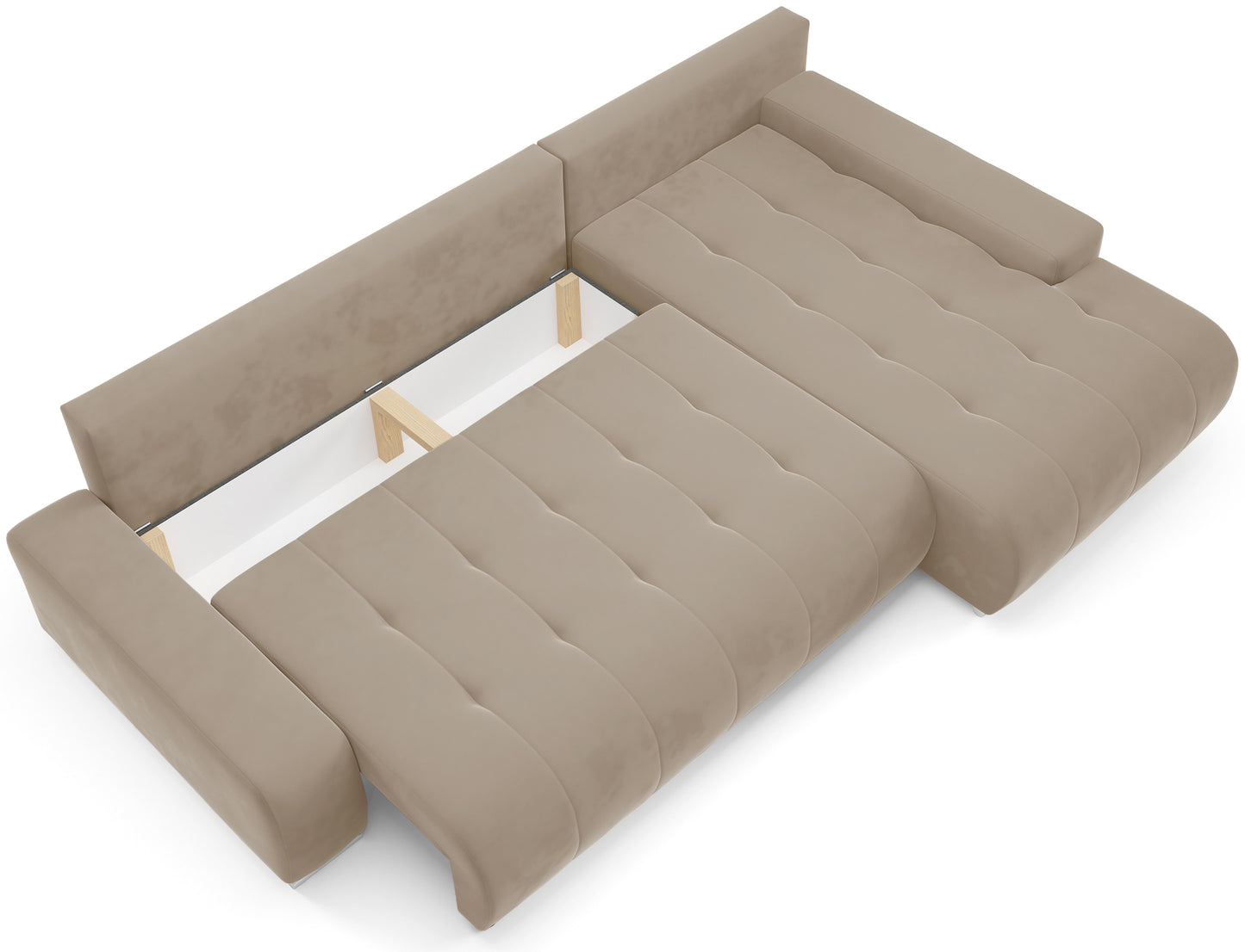 Dīvāns Magli 85/265/185 cm Royal Velvet 03