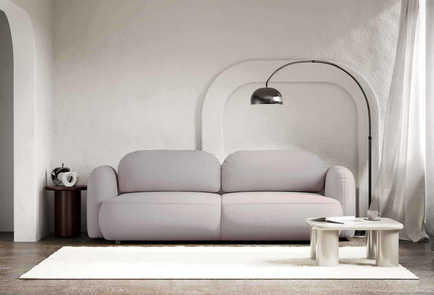 Dīvāns Tvors 82/253/110 cm Flow 06 - N1 Home