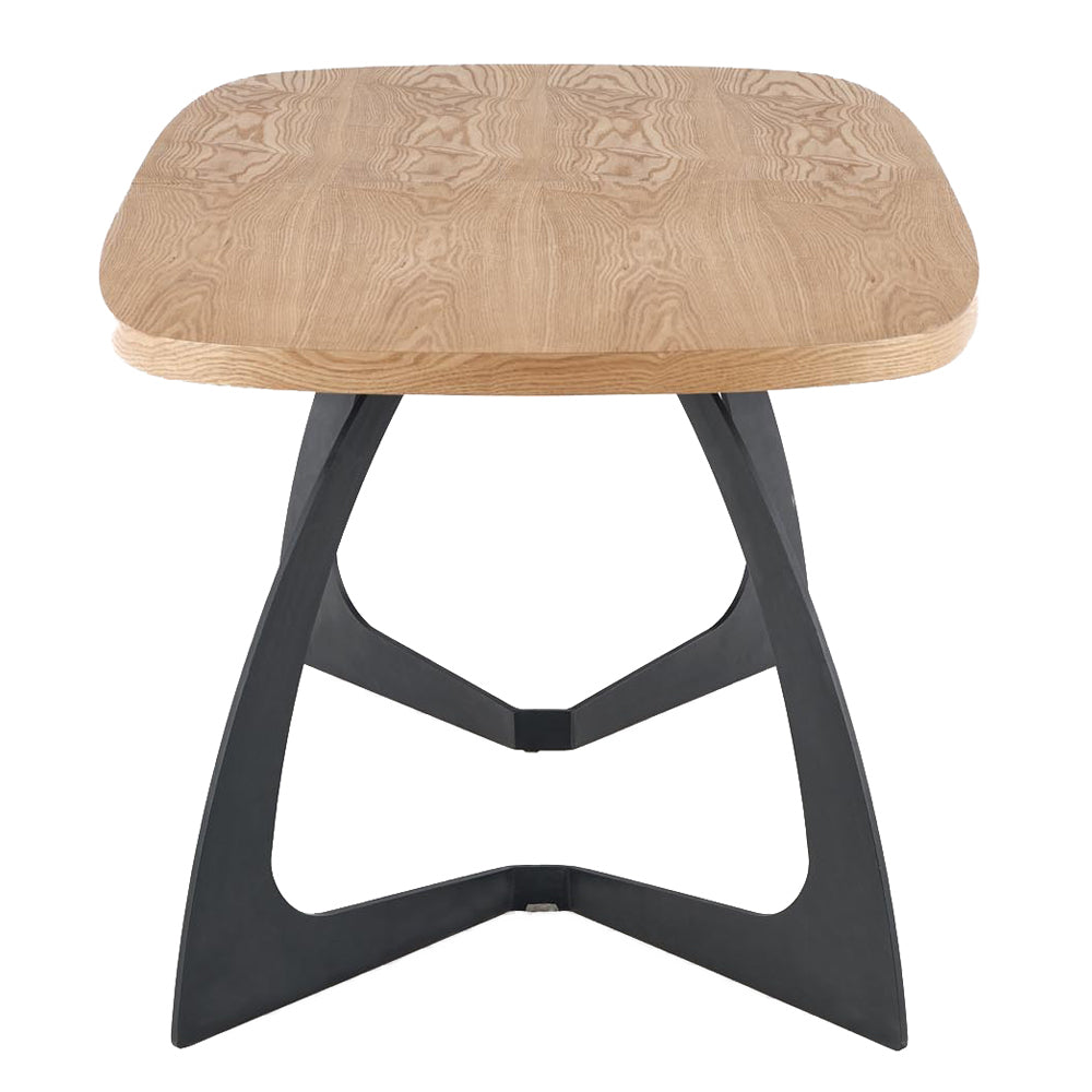 Galds Difints 75/160-200/90 cm dabīgs ozols - N1 Home