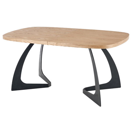 Galds Difints 75/160-200/90 cm dabīgs ozols - N1 Home