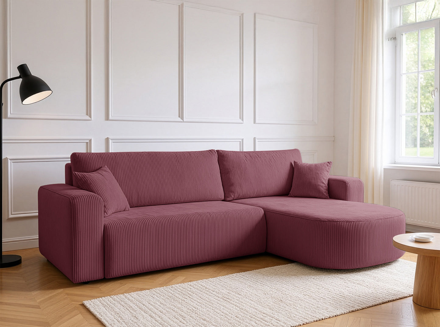 Dīvāns Teos 85/275/170 cm Poso 29 - N1 Home