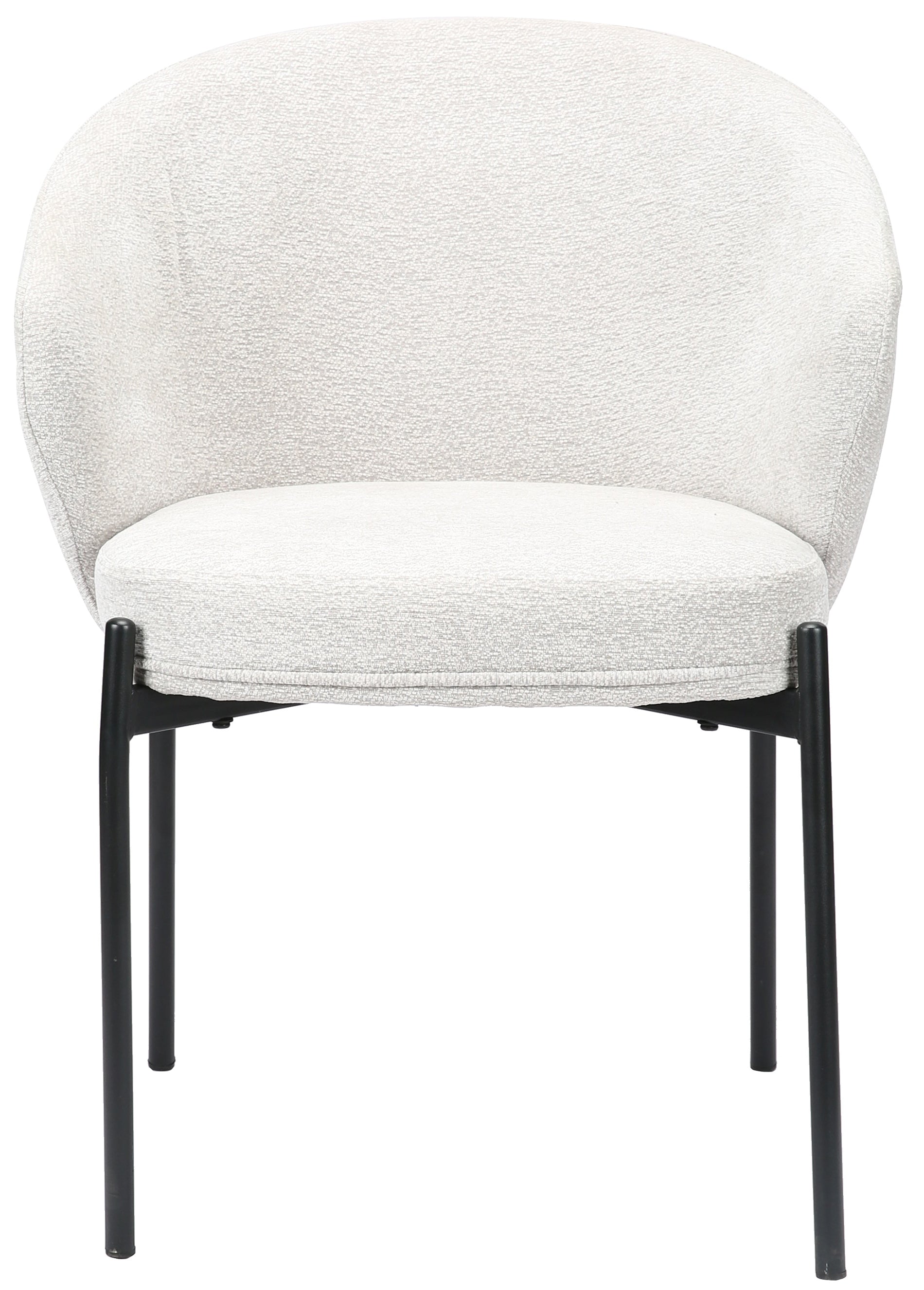 Krēsls Atisy 76.5/56/46 cm gaiši pelēks - N1 Home