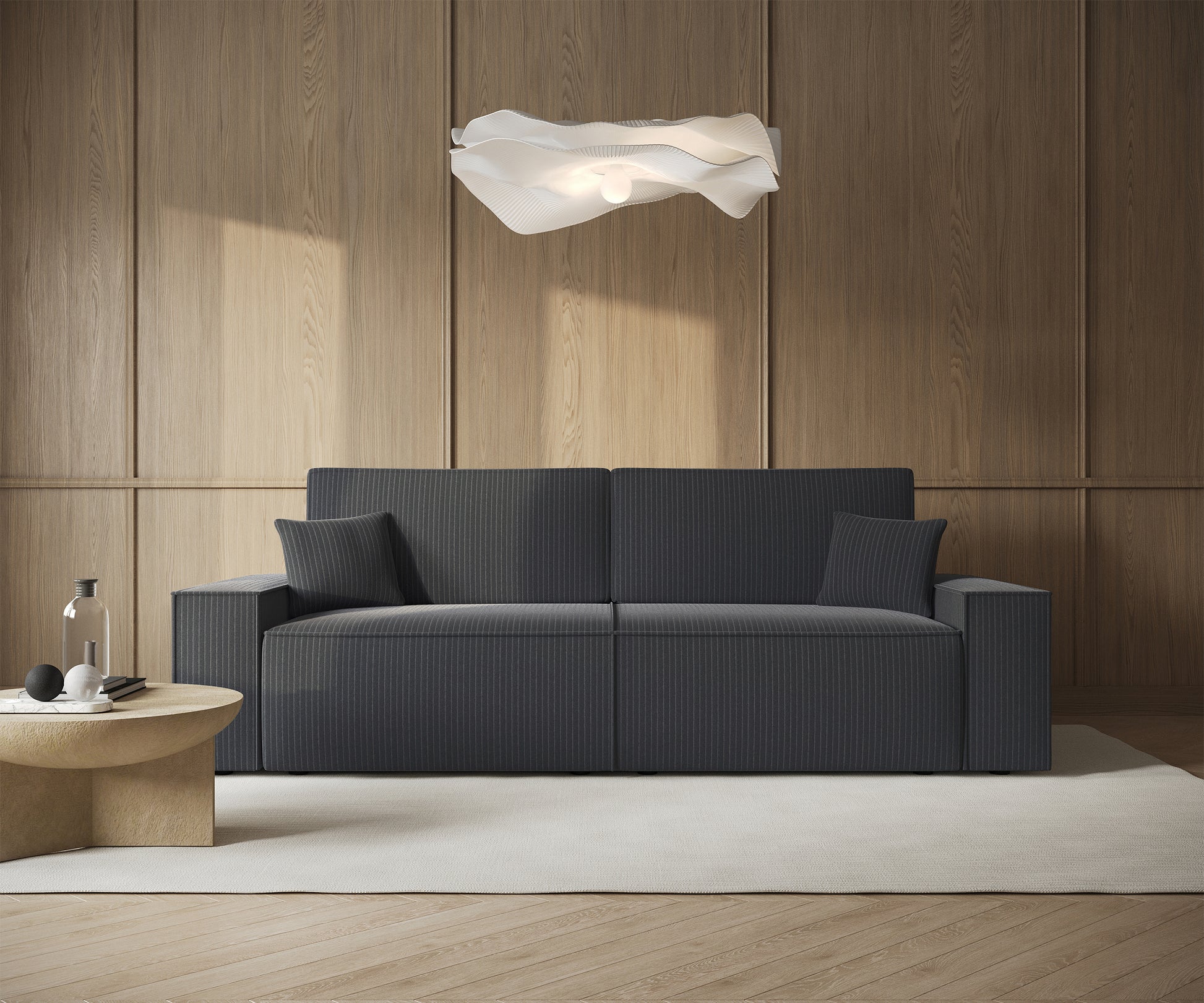 Dīvāns Fireza 275/102/85 cm Perla 35 - N1 Home