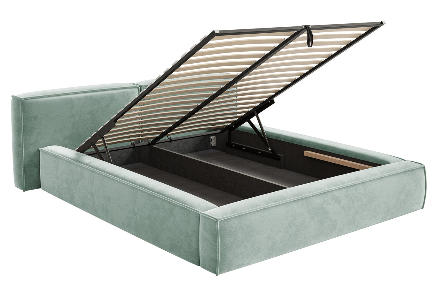 Gulta Tilas low 140/160/180/200x200 cm Bluvel 74 - N1 Home