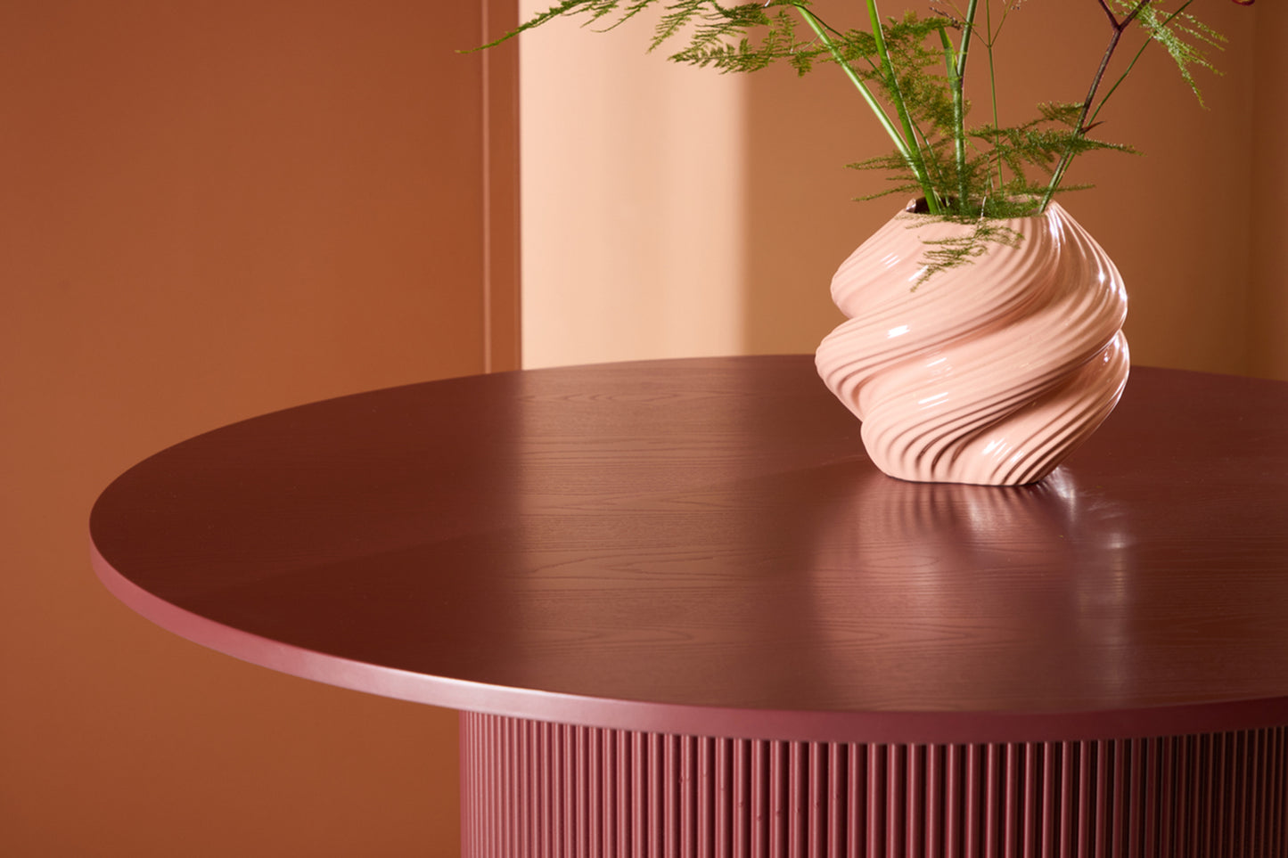 Galds Lenors 110/110/75 cm bordo - N1 Home