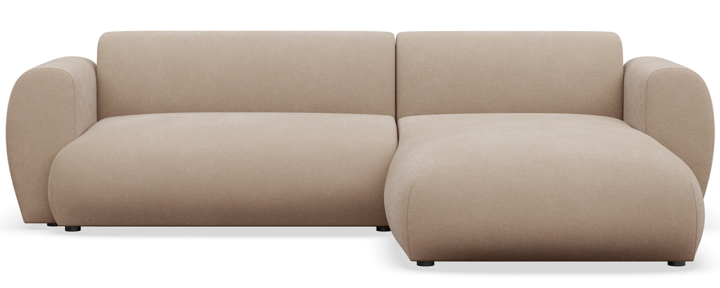 Dīvāns Emil 74/262/156 cm Storm 06