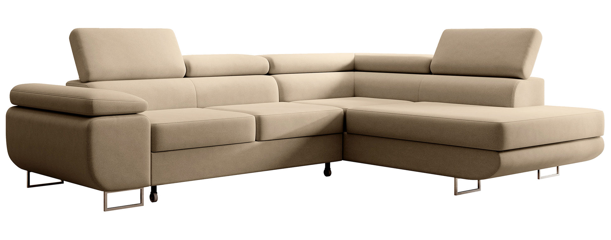 Dīvāns Steva 90/275/203 cm Castel 15 - N1 Home