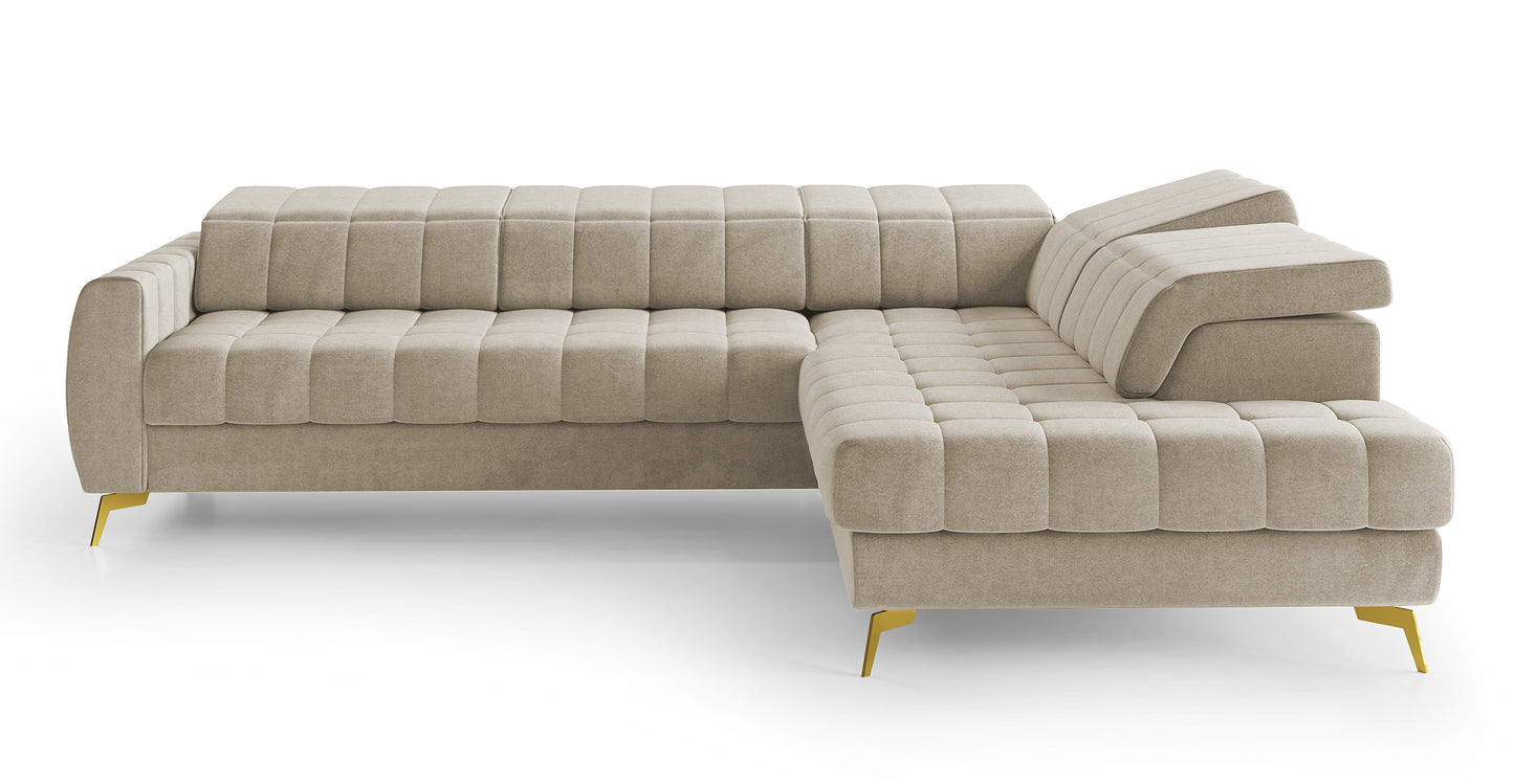 Dīvāns Perso 70/263/208 cm Castel 15 - N1 Home