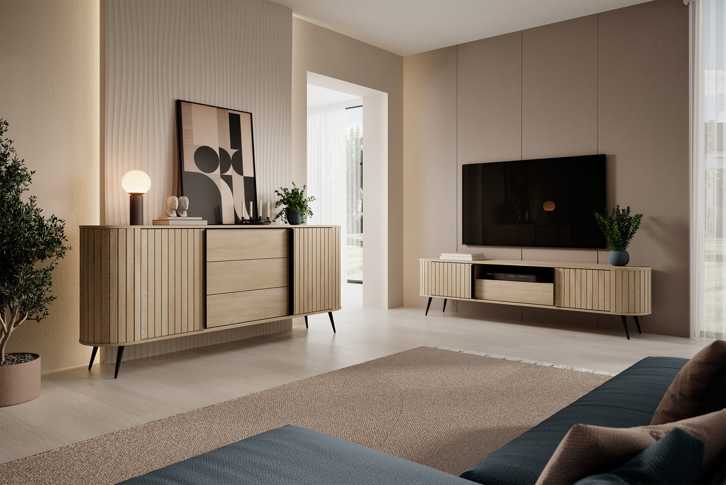 Galds Lavas 75/180/90 cm Kremonas ozols