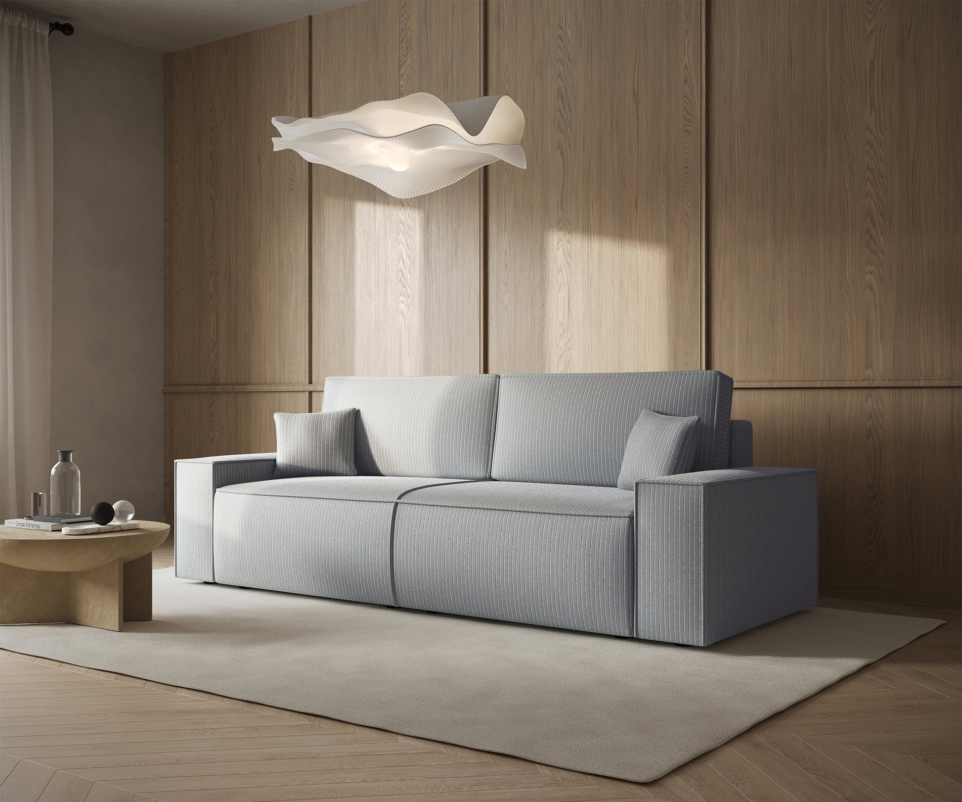 Dīvāns Fireza 275/102/85 cm Perla 30 - N1 Home