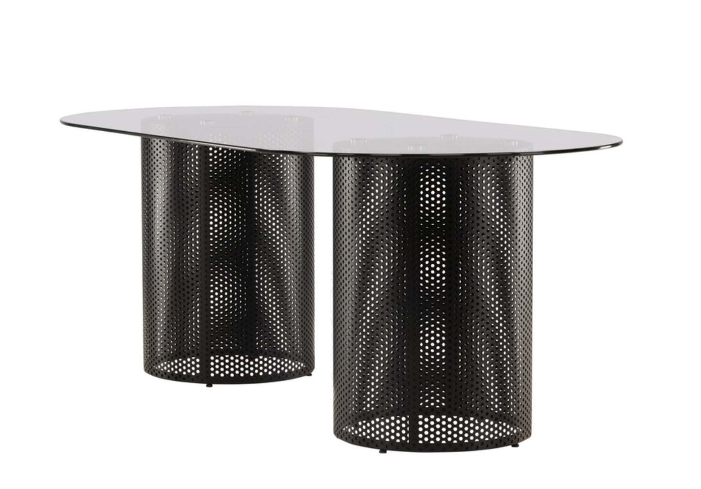 Galds Orial 75/200/100 cm melns - N1 Home