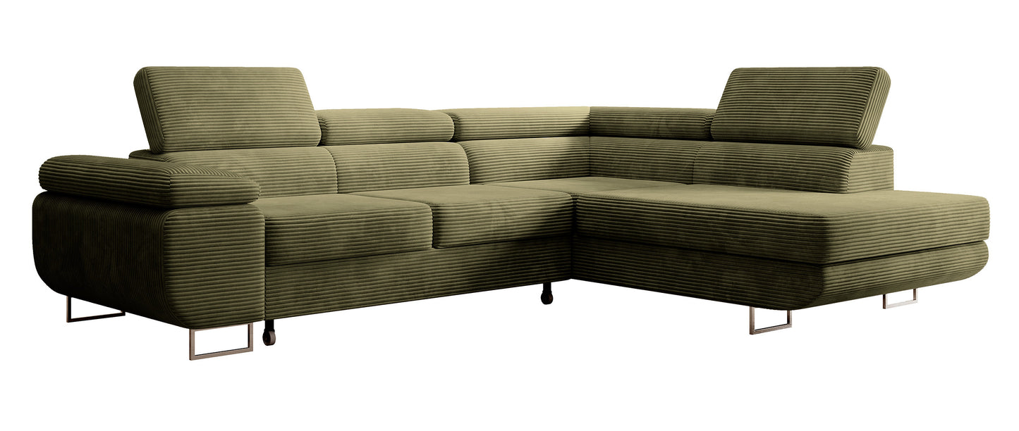 Dīvāns Steva 90/275/203 cm Poso 46 - N1 Home