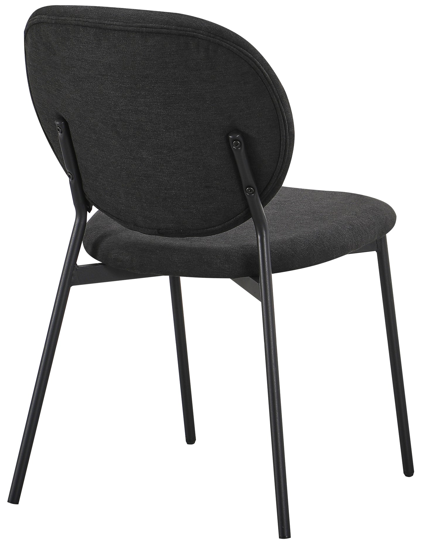 Krēsls Brokt 79/49/56 cm melns - N1 Home