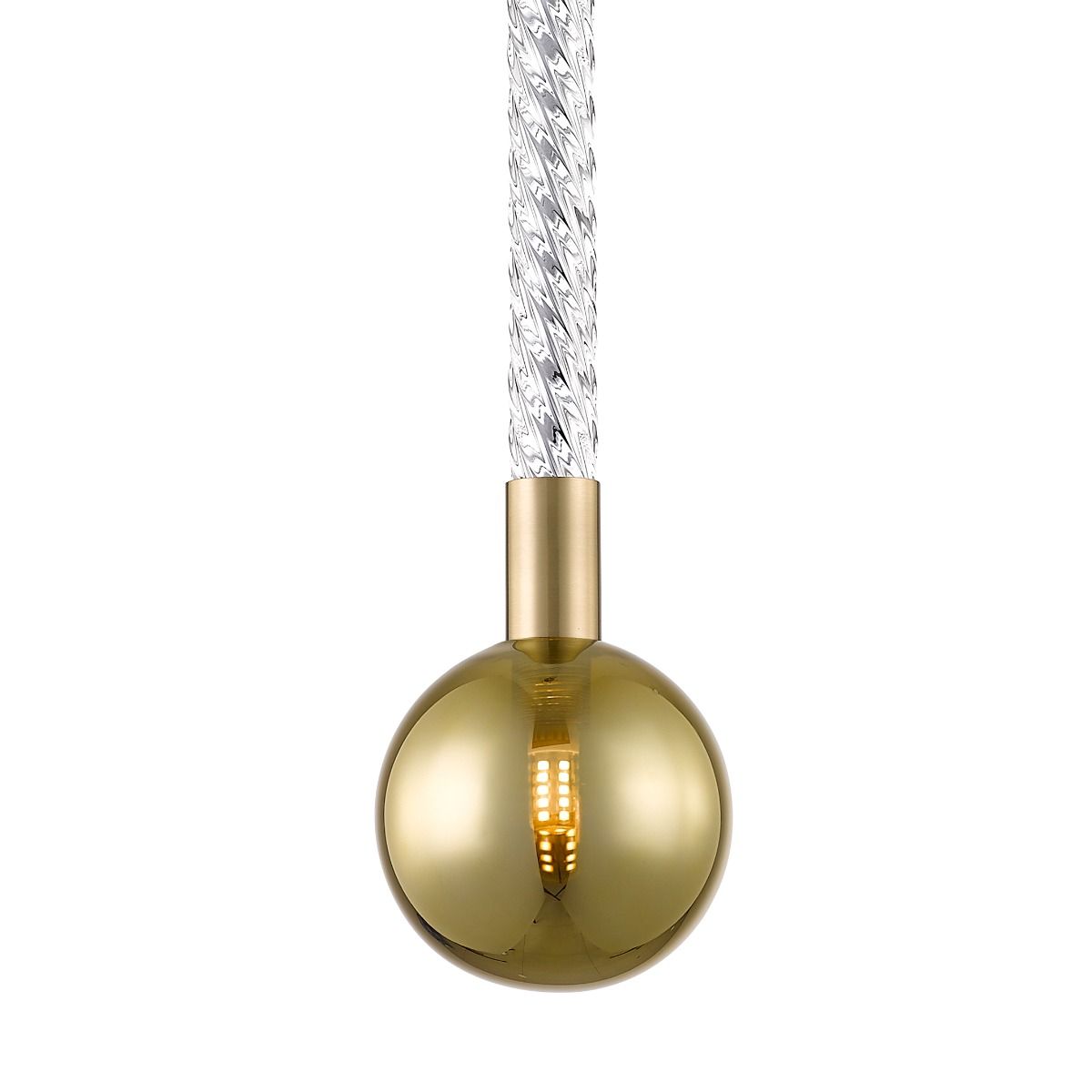 Piekaram lampa Midls 74/11/11 cm zelts - N1 Home