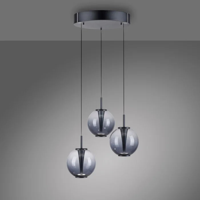 Piekaramā lampa PURE E-Infinity 50/240/50 cm pelēks