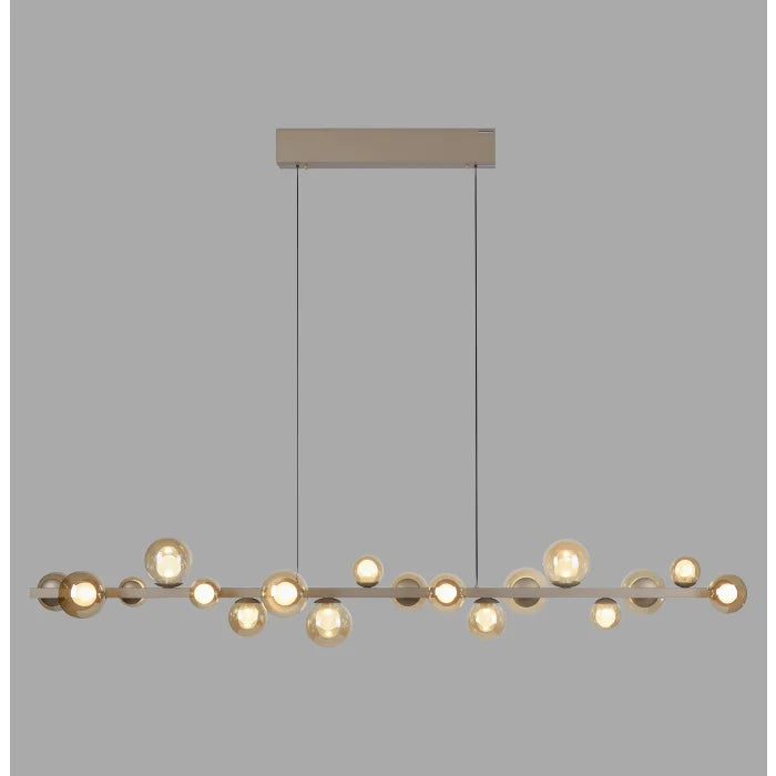 Piekaramā lampa PURE E-Popup 29/240/180 cm bronza