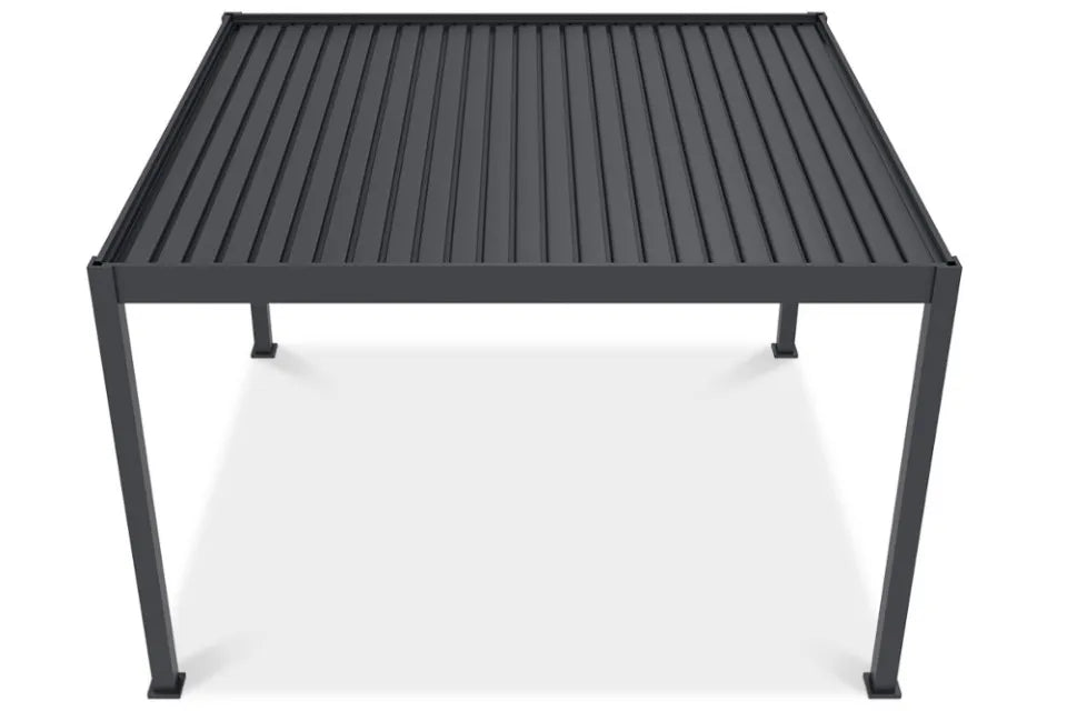 Elektriskā terases pergola Dele AUTOMATIC 3,6x4 ar LED apgaismojumu - N1 Home