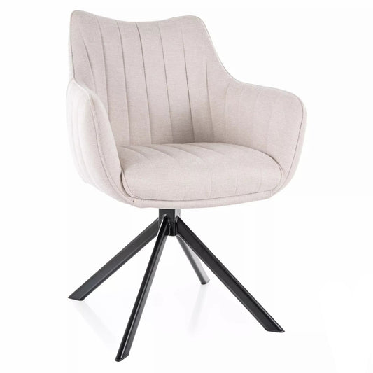 Krēsls Azali 61/86/44 cm gaiši bēšs - N1 Home