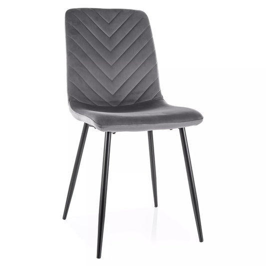 Krēsls Dary 91/45/39 cm pelēks - N1 Home