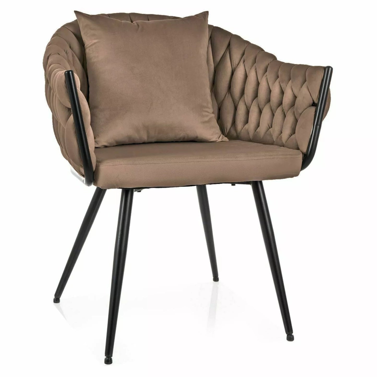 Krēsls Nuvys 86/62/50 cm tumši bēšs - N1 Home