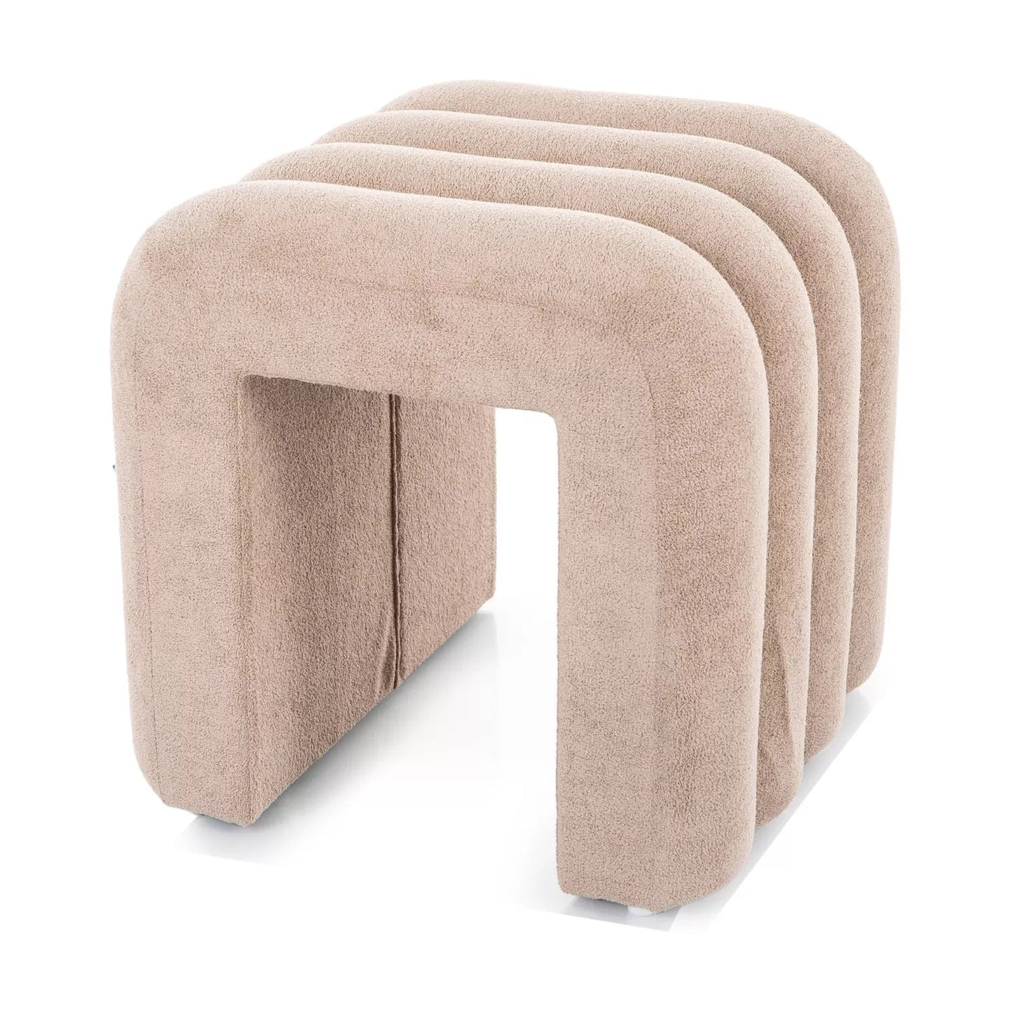 Pufs Tik 38/40/40 cm tumši bēšs - N1 Home