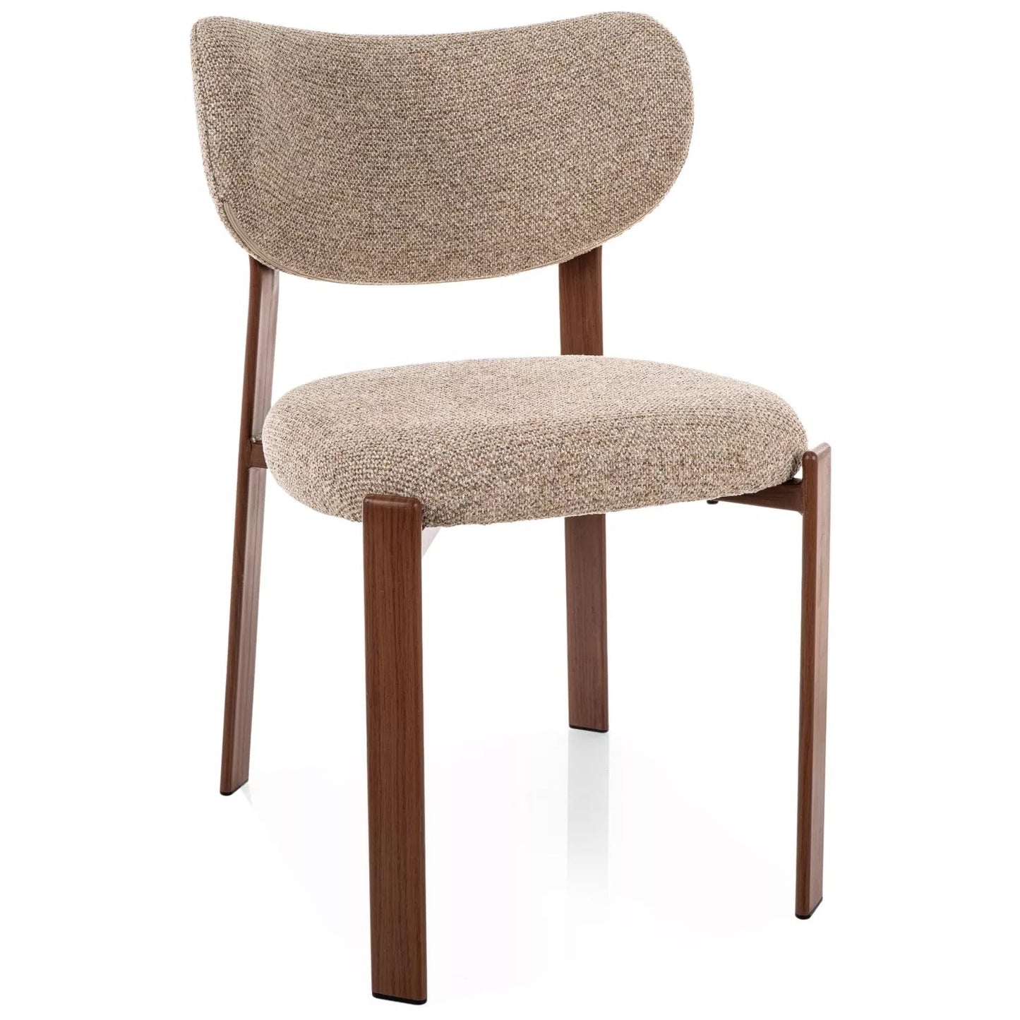 Krēsls Rino 79/51/49 cm bēšs/rieksts