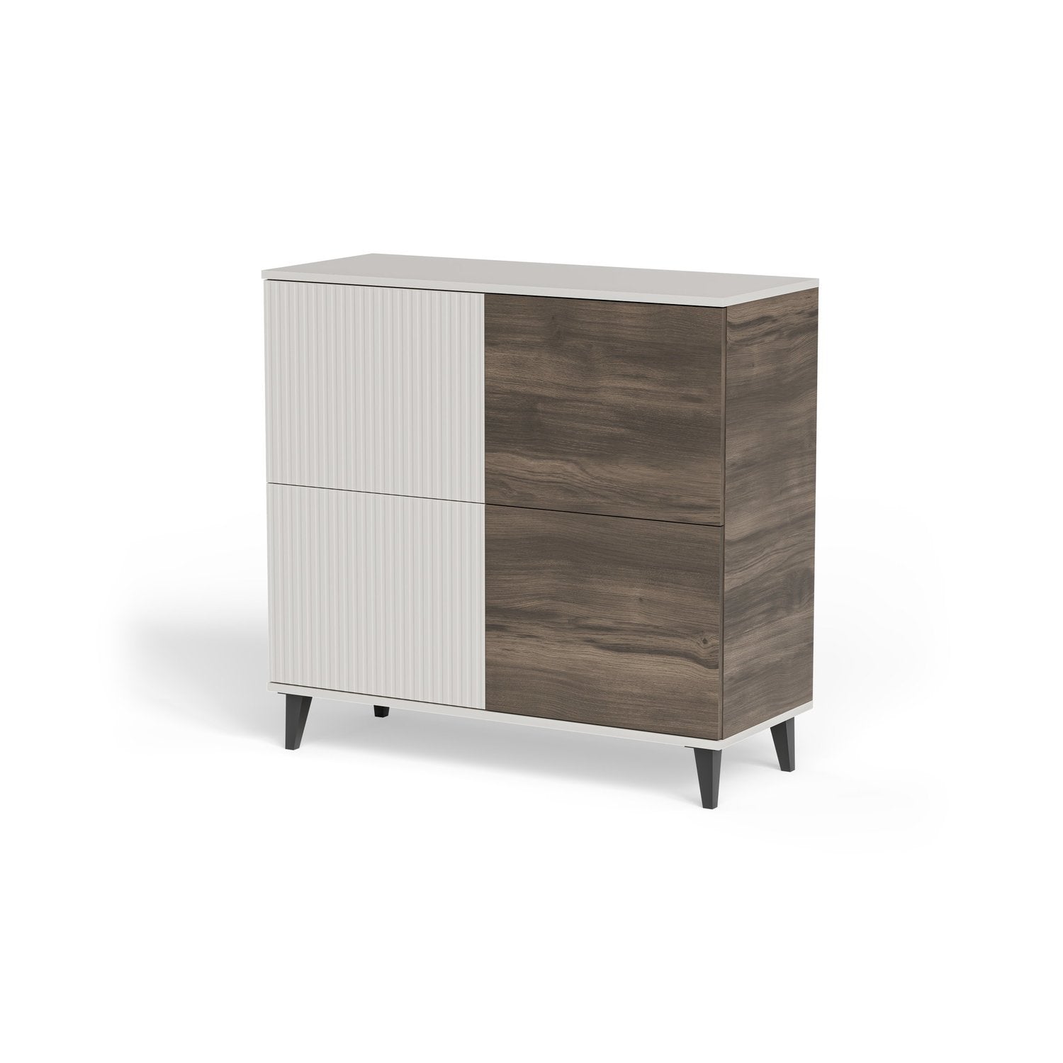 Kumode Berlin 100/40/95 cm kašmirs/valrieksts - N1 Home