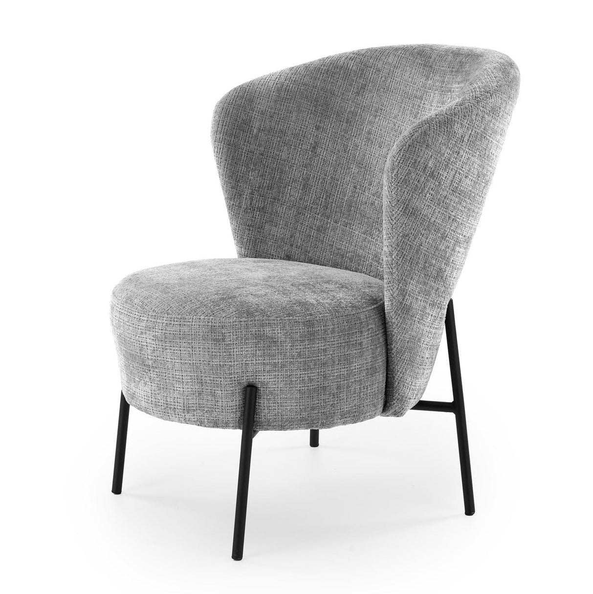 Krēsls Cersir 70/79/85/45 cm pelēks