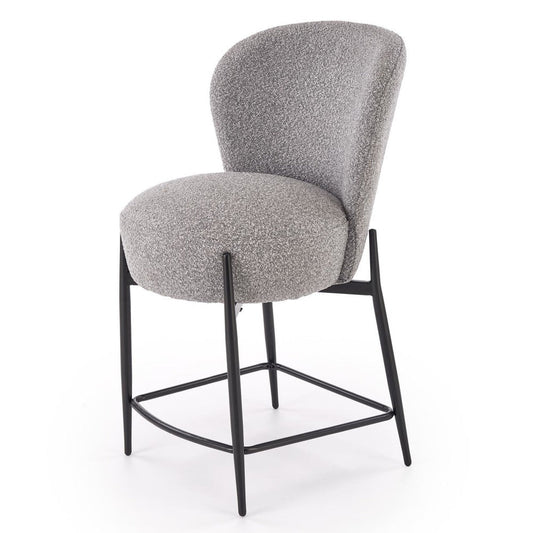 Bāra krēsls Kruza 57/61/95/65 cm pelēks - N1 Home