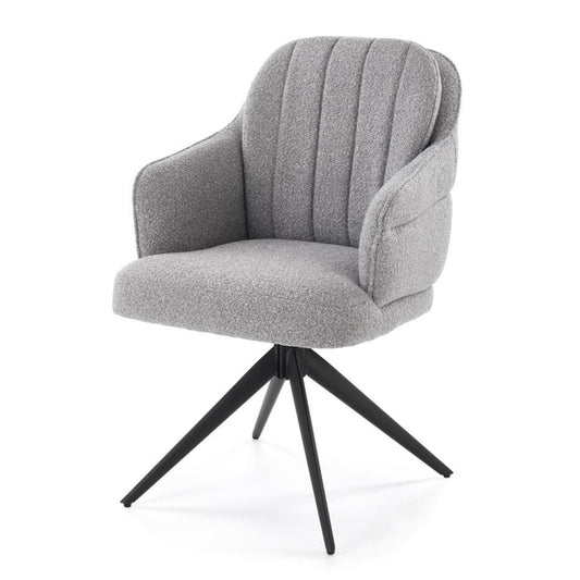 Krēsls Apuli 61/70/92/51 cm pelēks - N1 Home