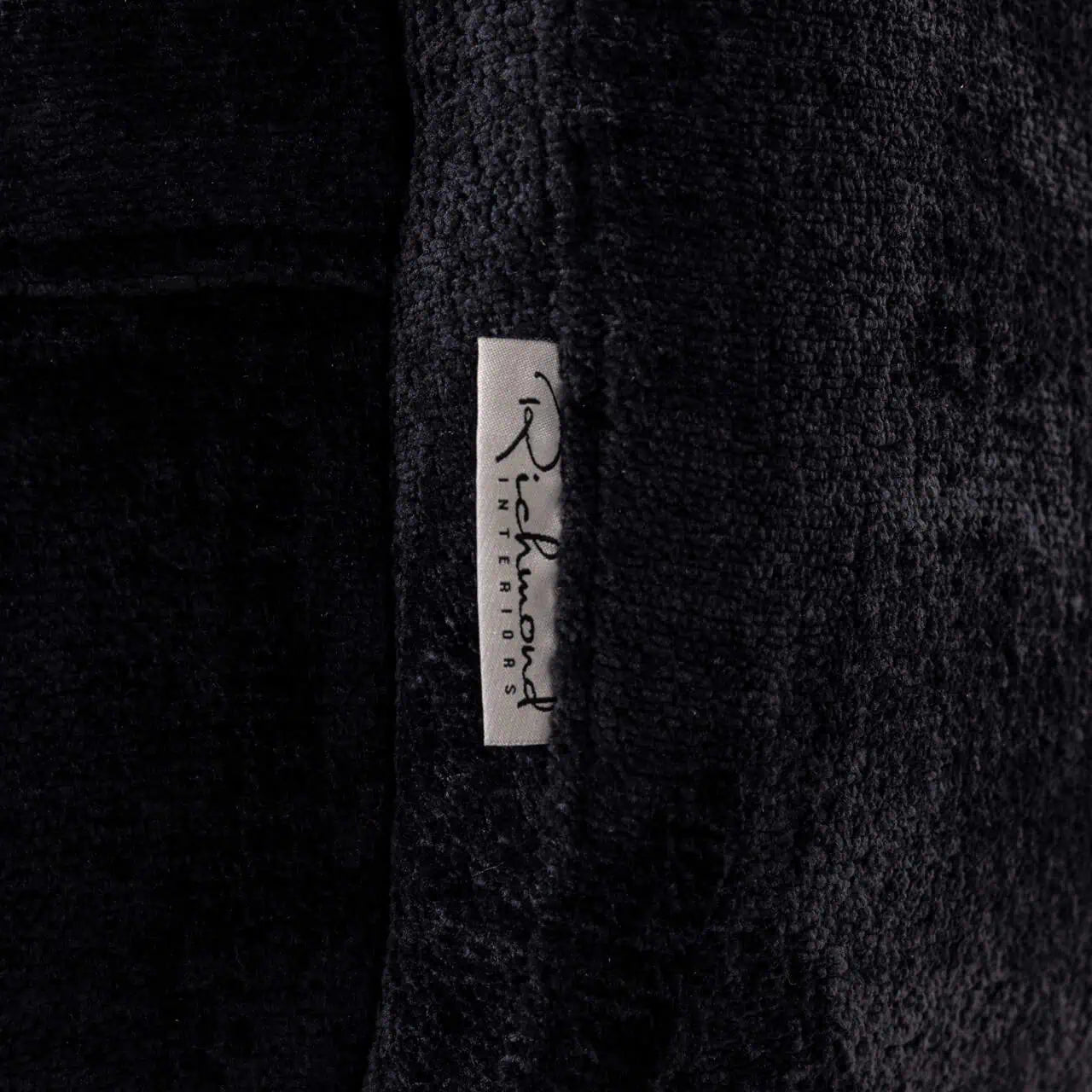 Krēsls Turner Richmond Interiors 87/72/77 cm black chenille - N1 Home