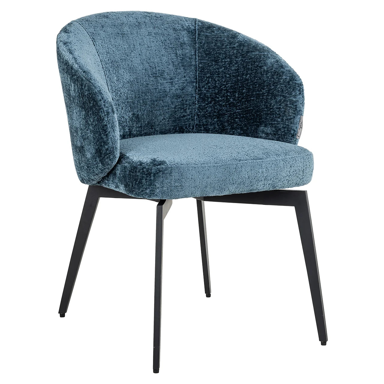Krēsls Amphara Richmond Interiors 81/62/61 cm Bergen 601 blue chenille - N1 Home