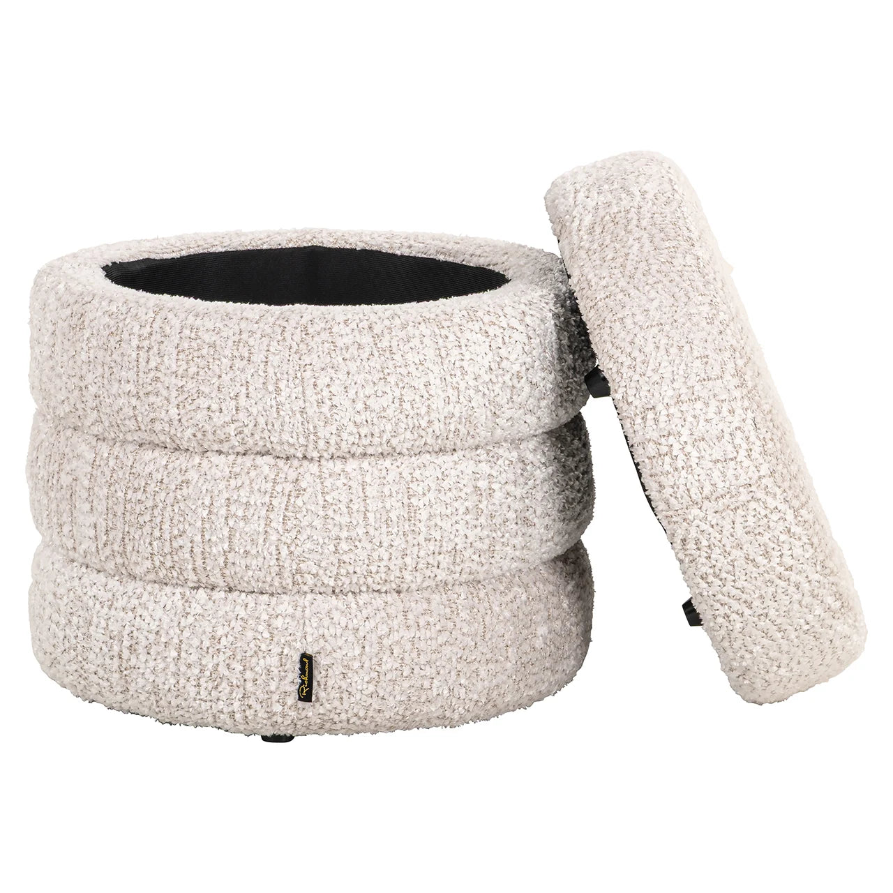 Pufs Adele Richmond Interiors 48/47/47 cm Be Lovely 11 Cream - N1 Home