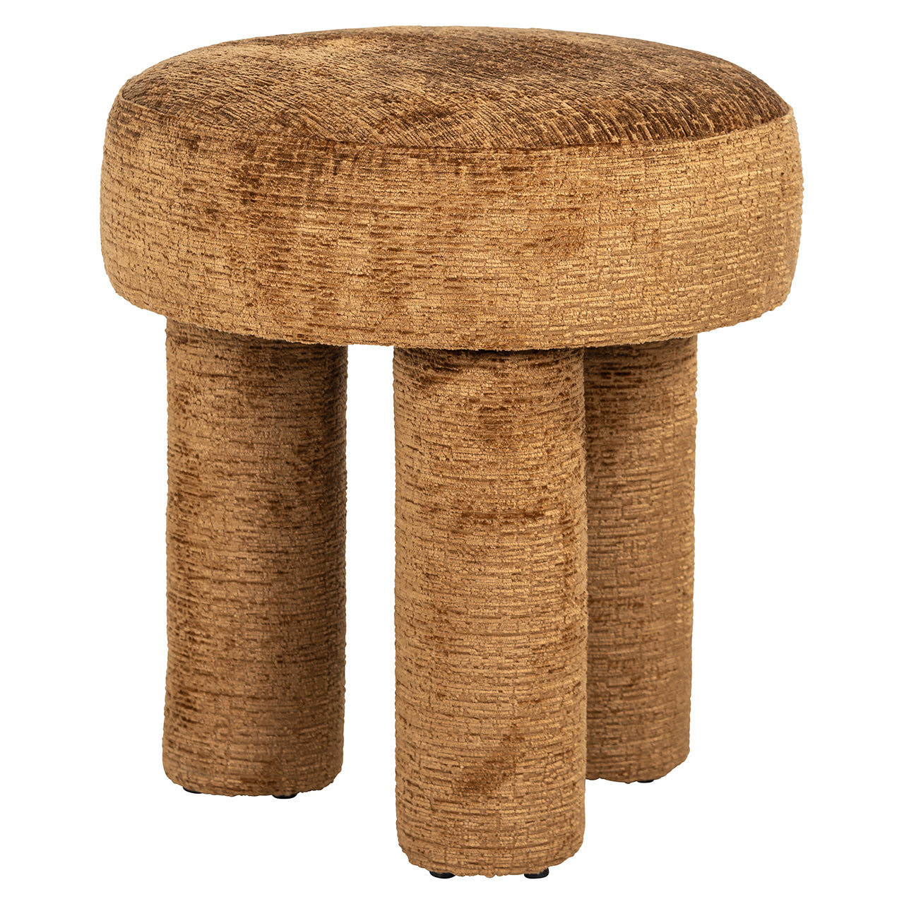 Pufs Pommery Richmond Interiors 49/44/44 cm Fusion cognac 28 - N1 Home