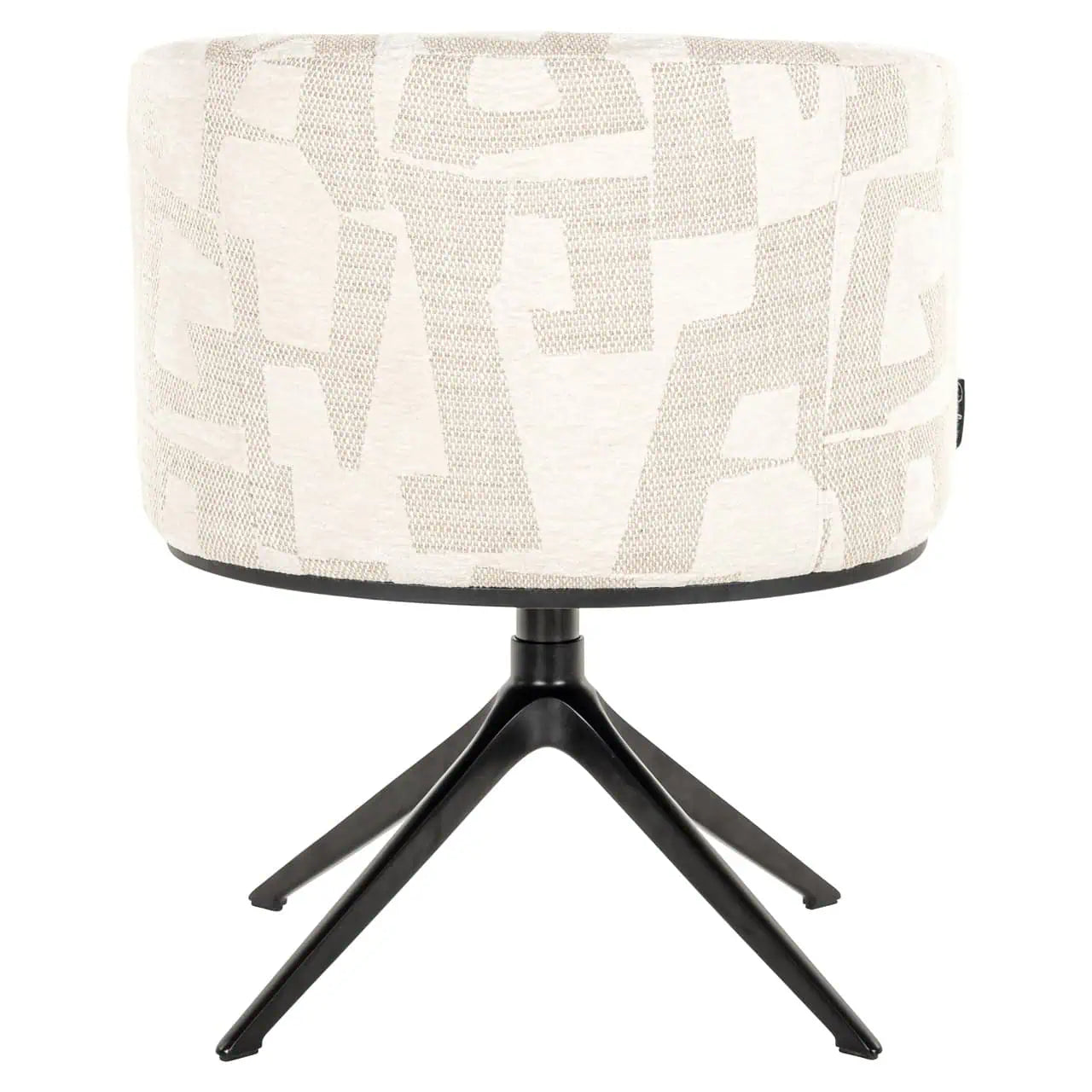 Krēsls Cheyenne Richmond Interiors 77/65/64 cm beige graffic - N1 Home