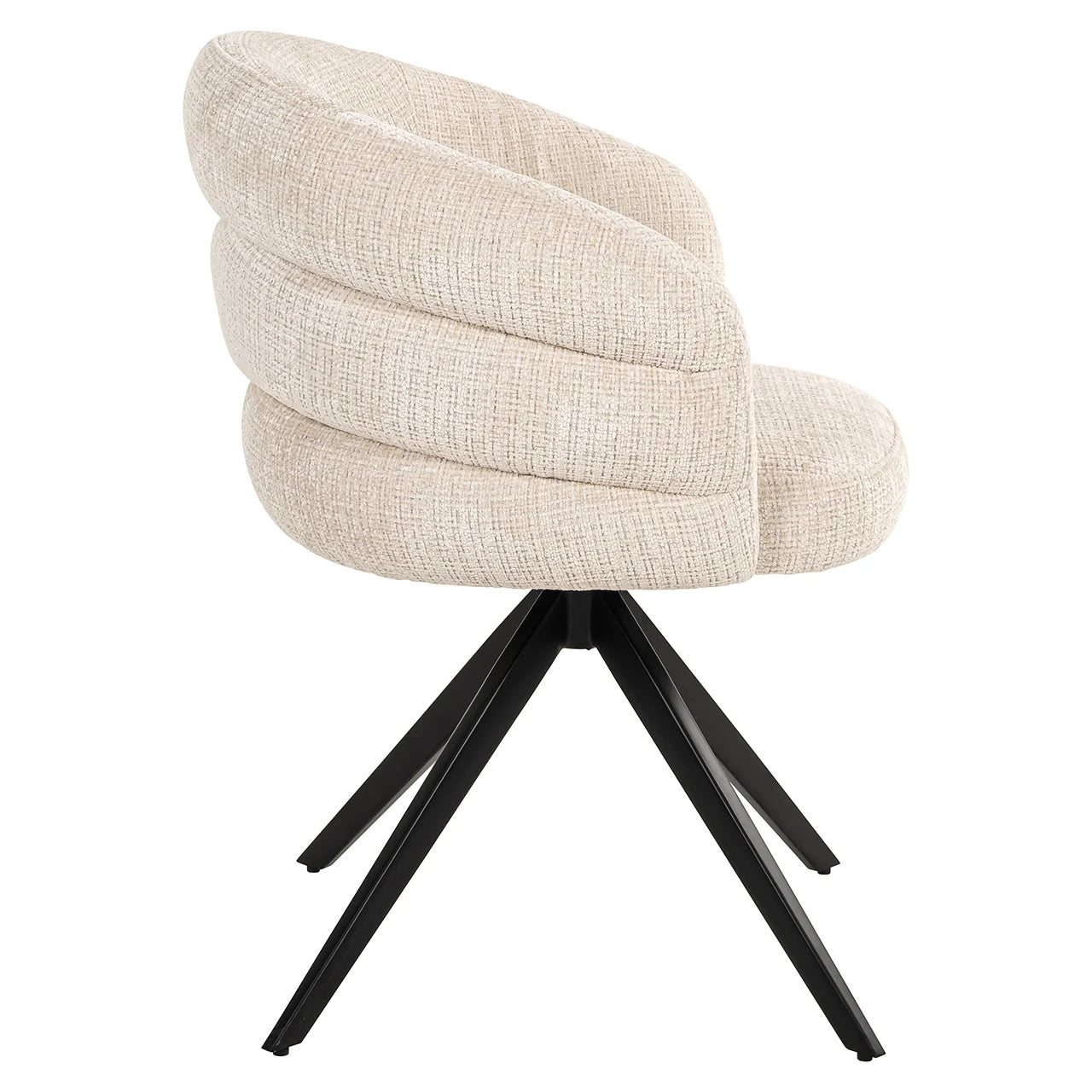Grozāmais krēsls Serenity Richmond Interiors 79/61/60 cm Niagara 902 beige Chenille - N1 Home