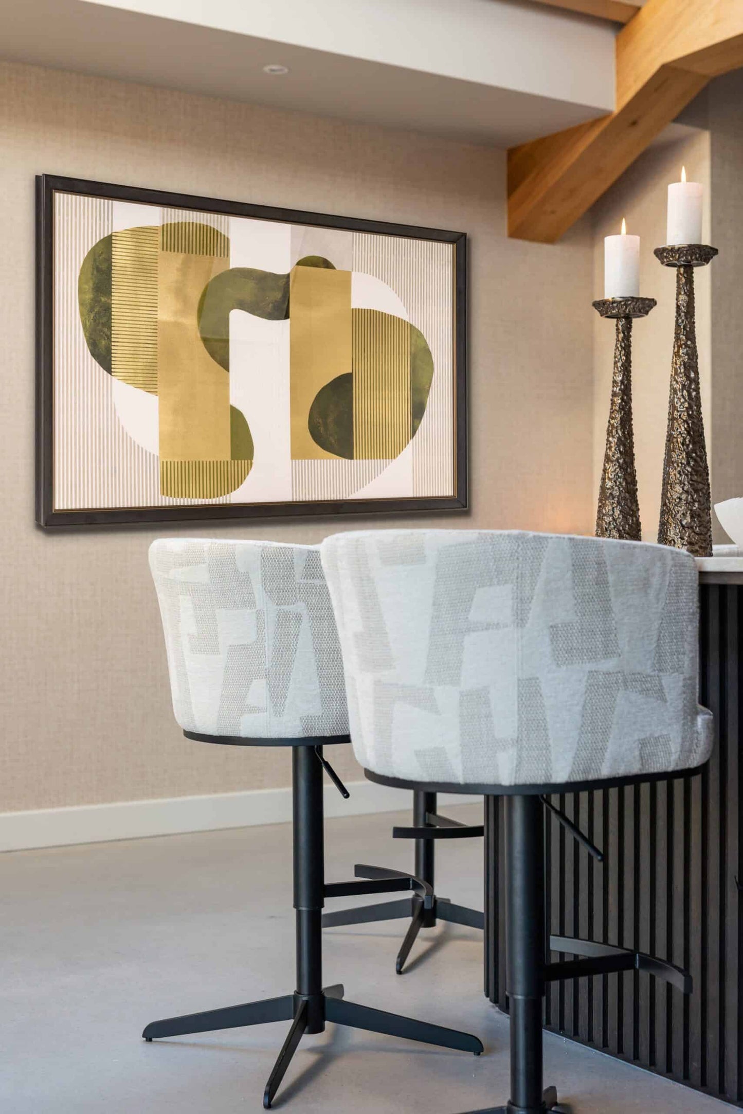 Sienas māksla Joylin Richmond Interiors 5/145,5/85,5 cm zaļs/melns