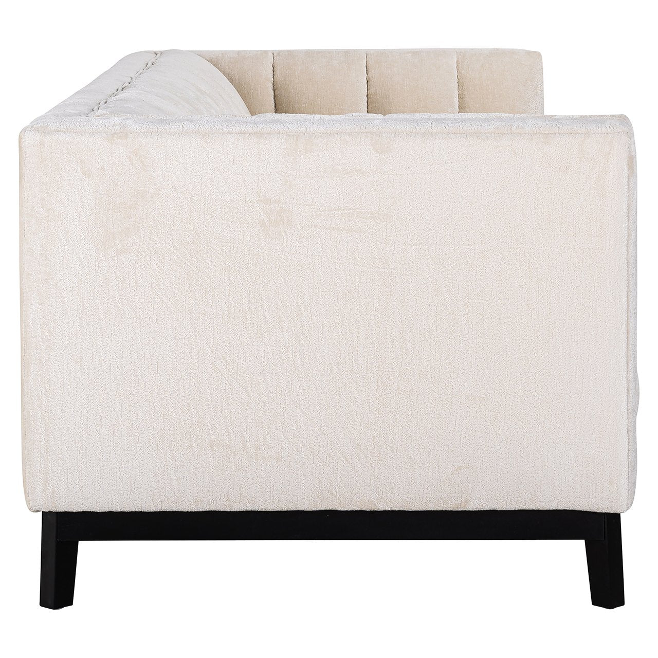 Dīvāns Beaudy Richmond Interiors 74/230/96 cm FR-Bergen 900 white chenille - N1 Home