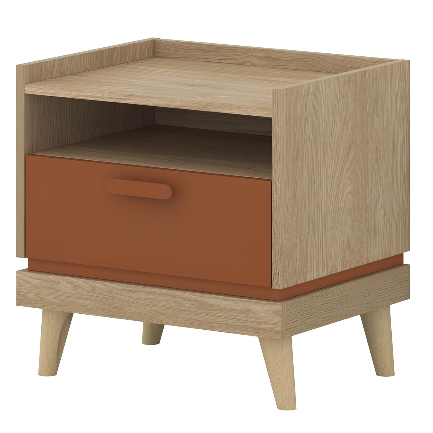 Naktsskapītis Skanija 50/51/40 cm ozols - N1 Home