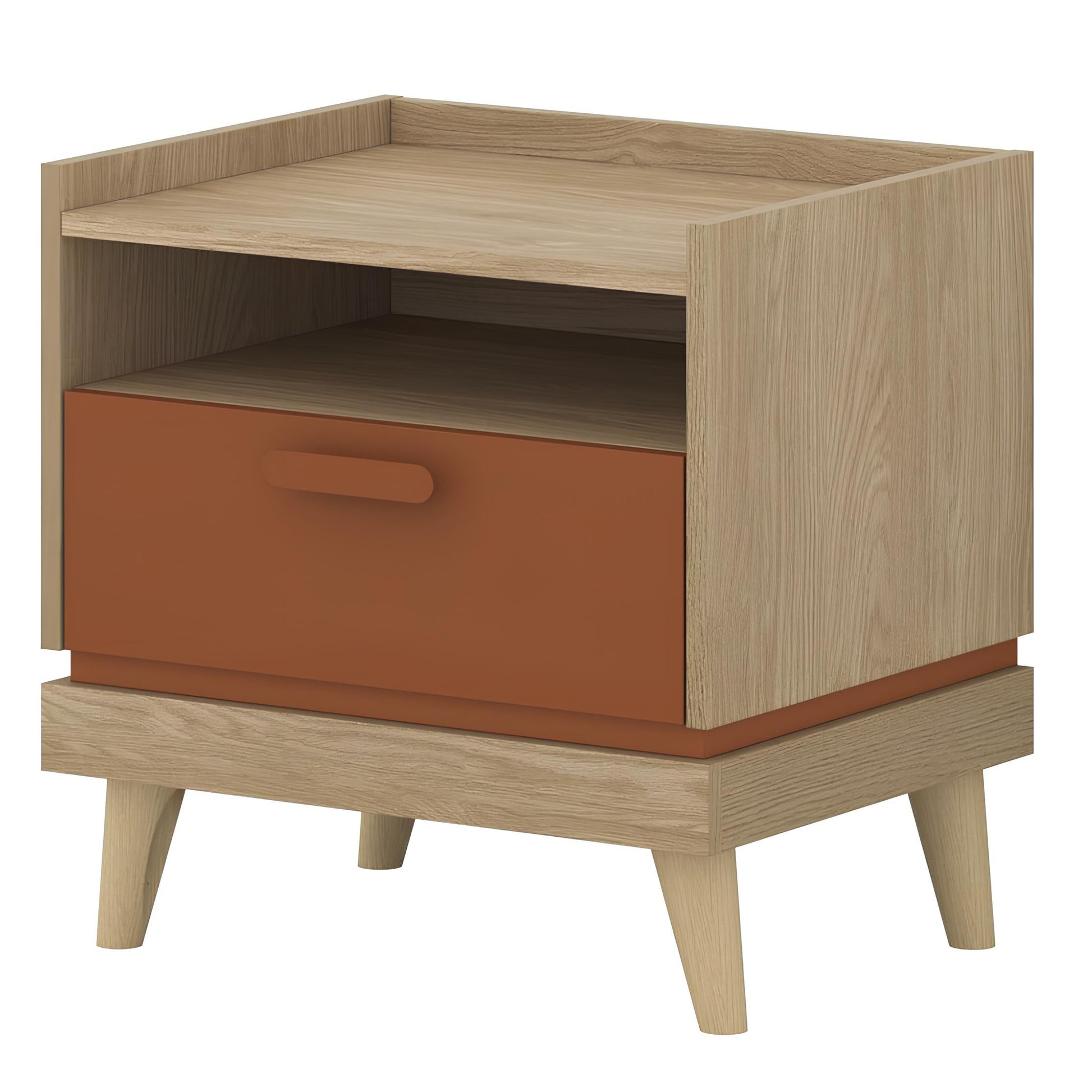 Naktsskapītis Skanija 50/51/40 cm ozols - N1 Home